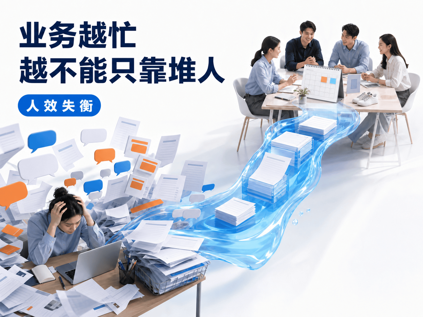 乐途智行 AI 数字员工 ROI 与运营流程示意图