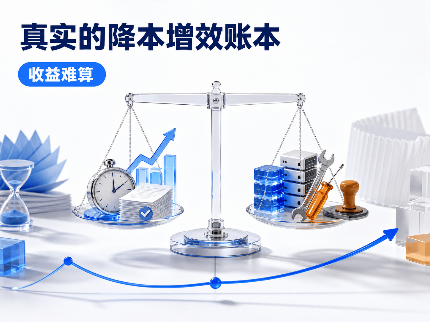真实的降本增效账本流程示意图