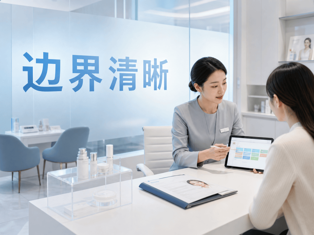 医疗医美,为什么需要 AI 数字员工?流程示意图