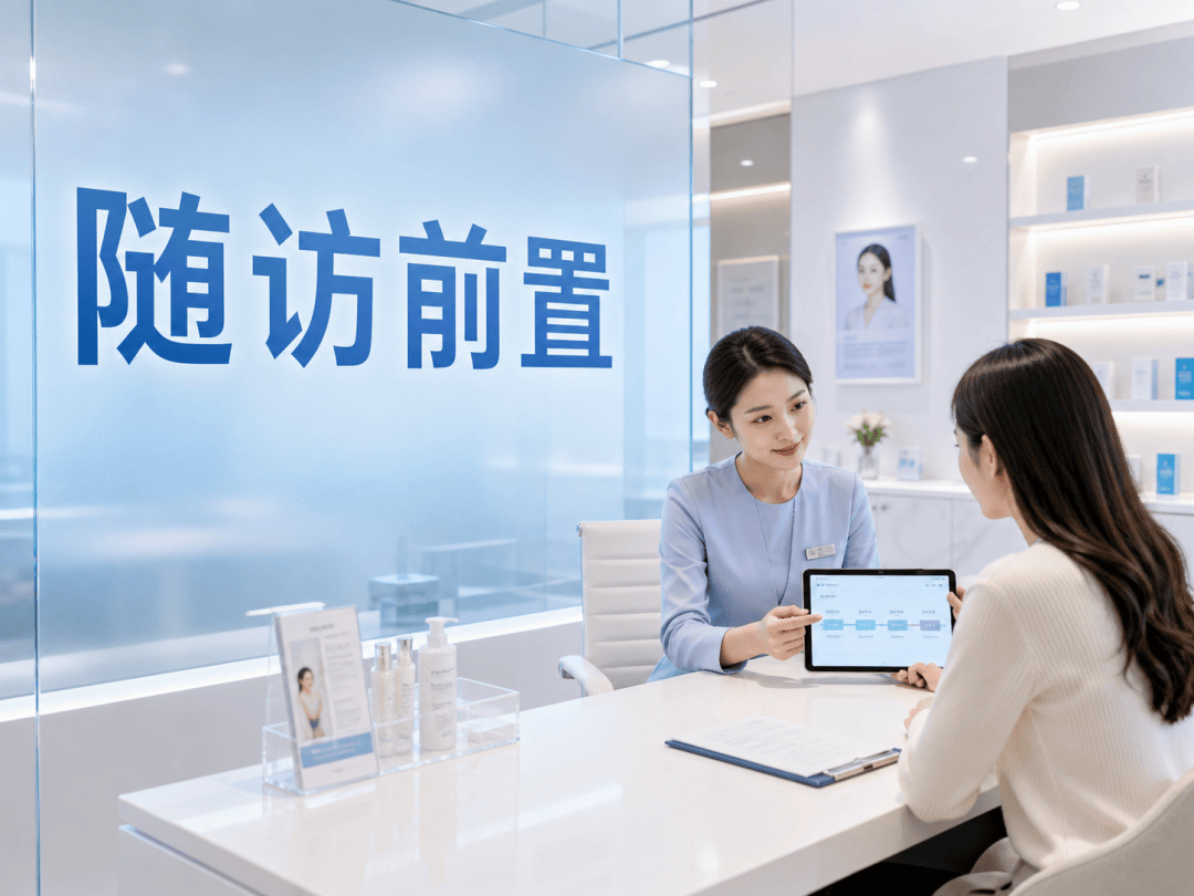 医疗医美,为什么需要 AI 数字员工?流程示意图